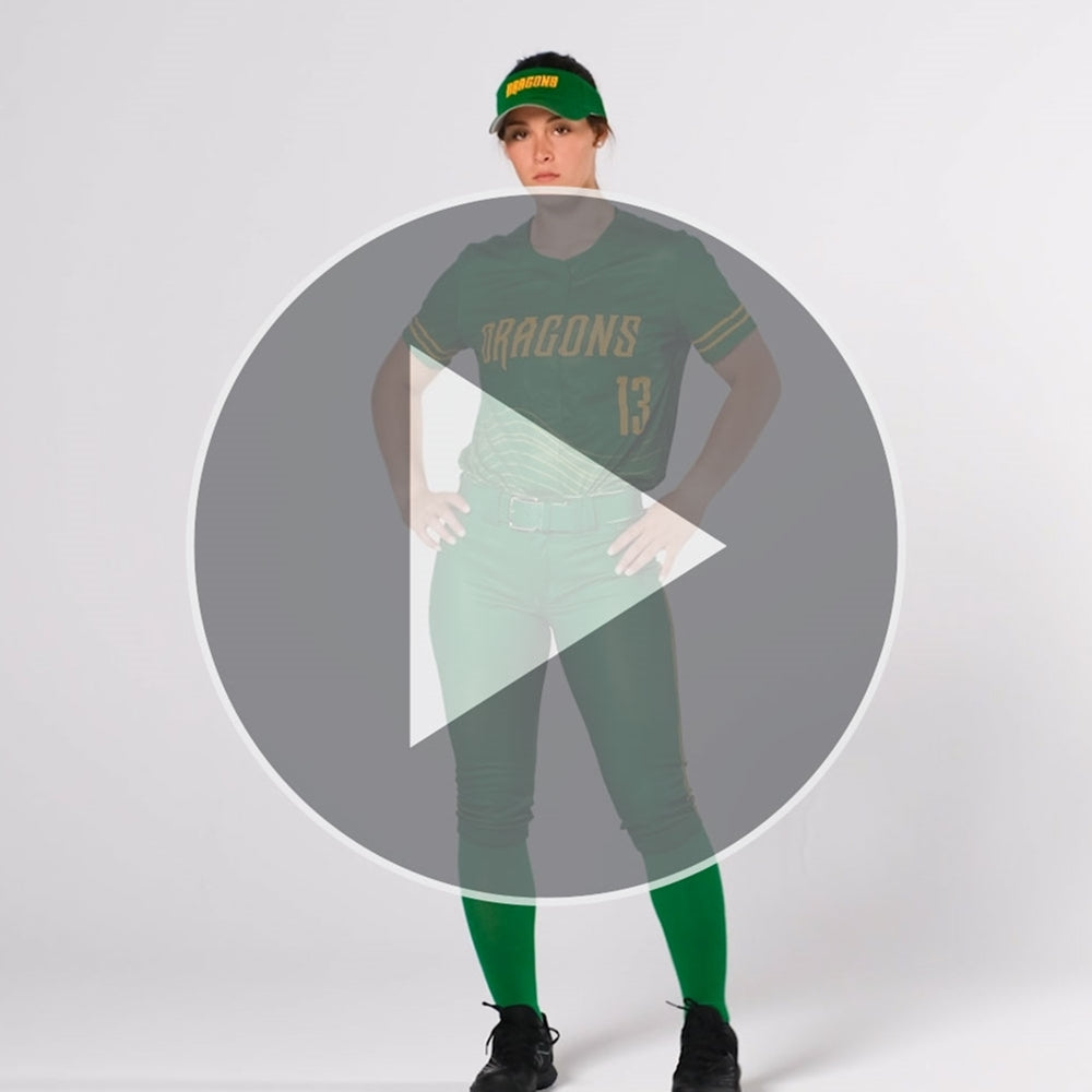 JUICE Faux Front Short Sleeve Jersey - Womens - 3XL - Active Cloth / Pin Dot Mesh (Full-Dye Sublimation)