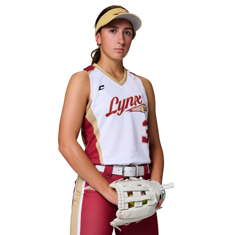Juice Full Racerback Sleeveless FITTED Jersey - Womens - Small - Fusion Mesh (Full-Dye Sublimation)