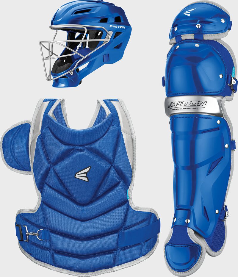 Easton Jen Schro The Fundamental Softball Medium Catchers Box Set - Royal