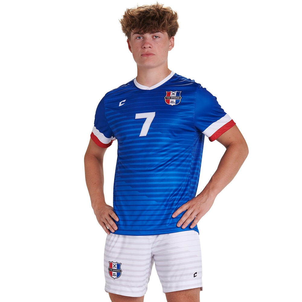 JUICE Soccer Crew Neck Jersey - Youth - Extra-Small - Active Cloth / Pin Dot Mesh (Full-Dye Sublimation)