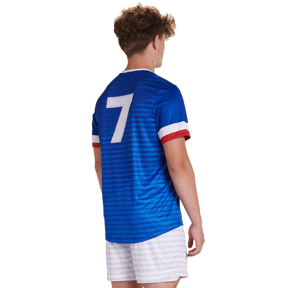 JUICE Soccer Crew Neck Jersey - Girls - Small - Active Cloth / Pin Dot Mesh (Full-Dye Sublimation)