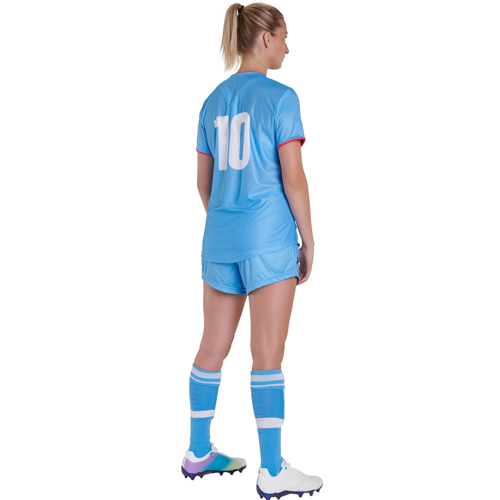 JUICE Soccer Short w/ 4" Inseam - Z-Cloth - Womens - Medium (Full-Dye, Premium cut-and-sew Sublimation. No Limitations!)