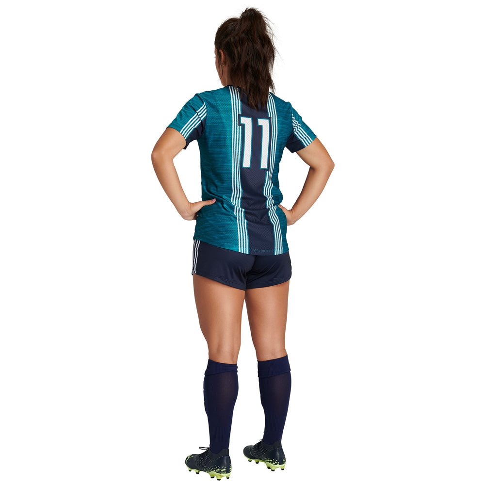 JUICE Soccer Short w/ 5" Inseam - Active Cloth - Girls - Small (Full-Dye, Premium cut-and-sew Sublimation. No Limitations!)