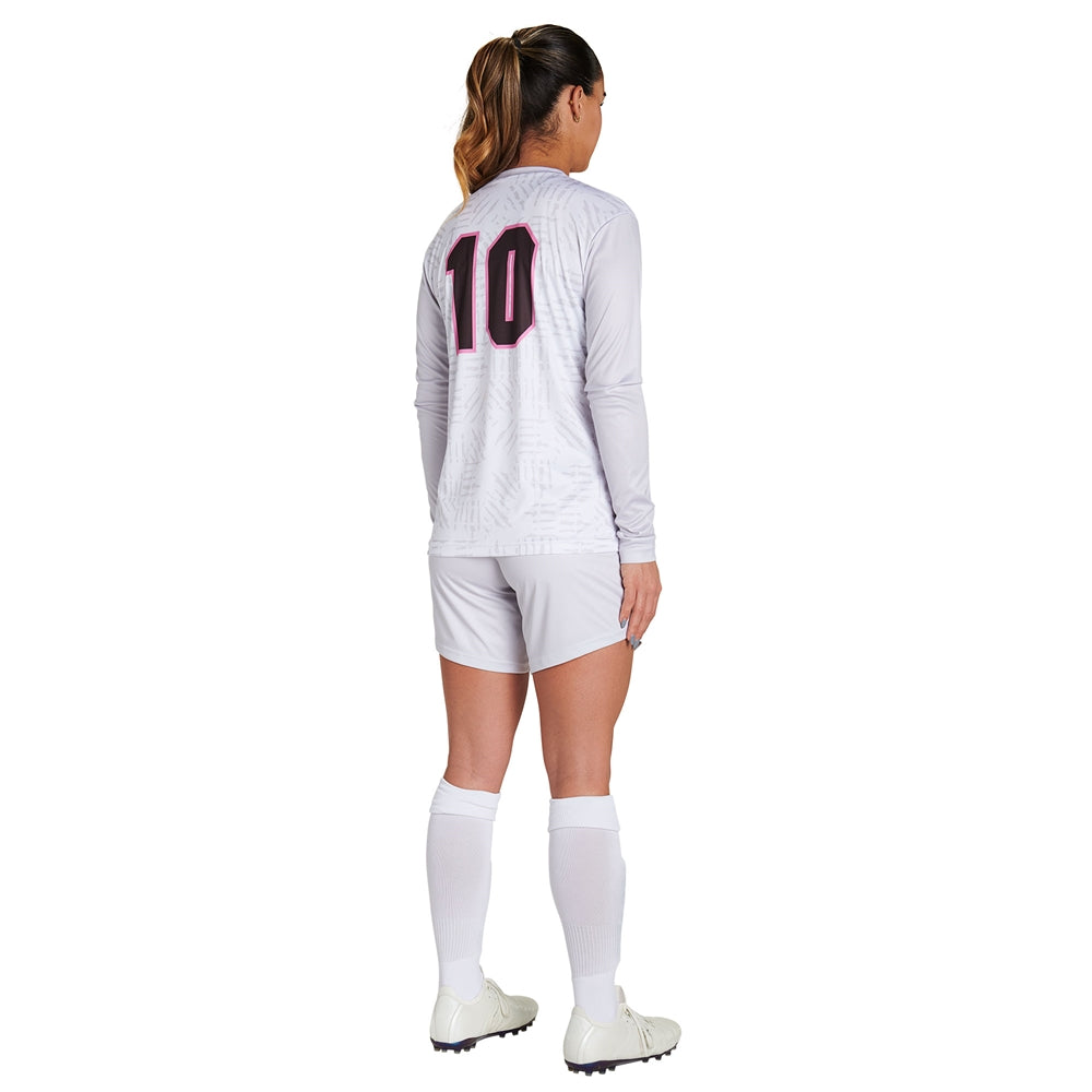JUICE Soccer Short w/ 7" Inseam - Active Cloth - Womens - Large (Full-Dye, Premium cut-and-sew Sublimation. No Limitations!)