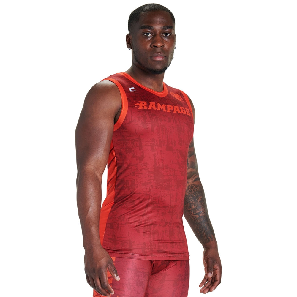 Juice Track FITTED Singlet - Womens - 4XL (Full-Dye, Premium cut-and-sew Sublimation. No Limitations!)