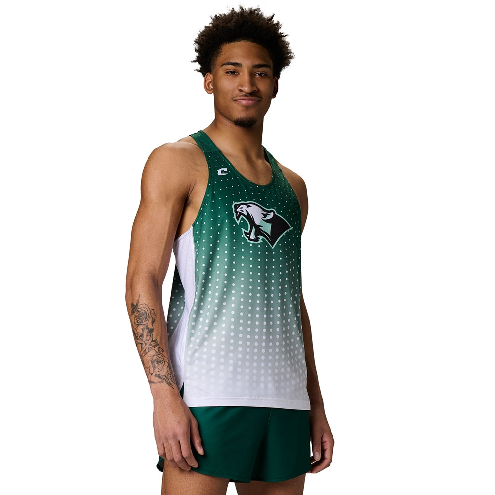 JUICE Racerback Track Jersey - Power Stretch/Pin Dot Mesh - Youth - Medium (Full-Dye, Premium cut-and-sew Sublimation. No Limitations!)
