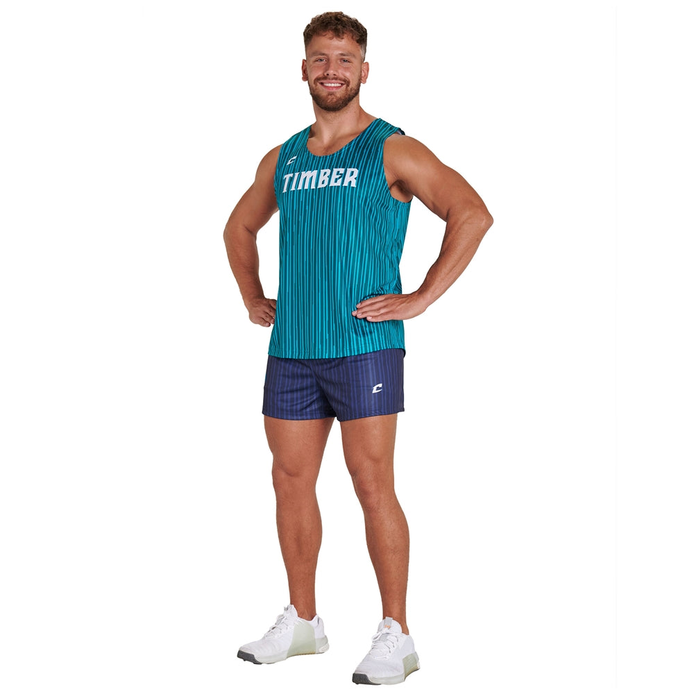 Juice Track Short - Adult - Extra-Large (Full-Dye, Premium cut-and-sew Sublimation. No Limitations!)