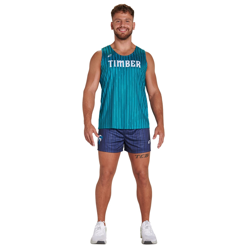 Juice Track Short - Active Cloth - Youth - Medium (Full-Dye, Premium cut-and-sew Sublimation. No Limitations!)
