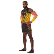 JUICE Split Short with Inner Brief - Womens - Small (Full-Dye, Premium cut-and-sew Sublimation. No Limitations!)