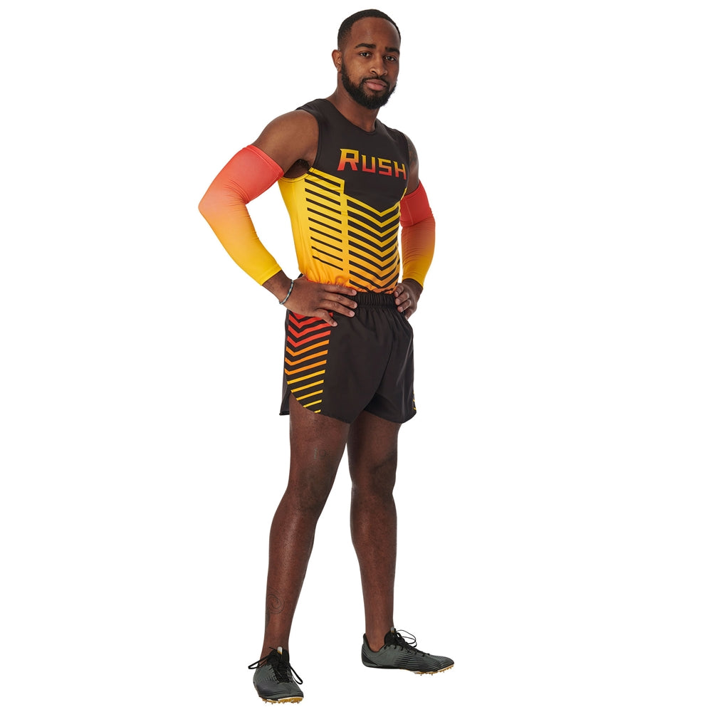 JUICE Split Short with Inner Brief - Womens - Medium (Full-Dye, Premium cut-and-sew Sublimation. No Limitations!)