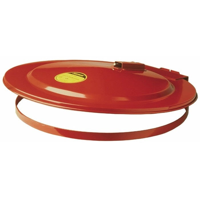 26730 Justrite Drum Cover, Fusible Link, Self-Close, 30-Gallon, Steel