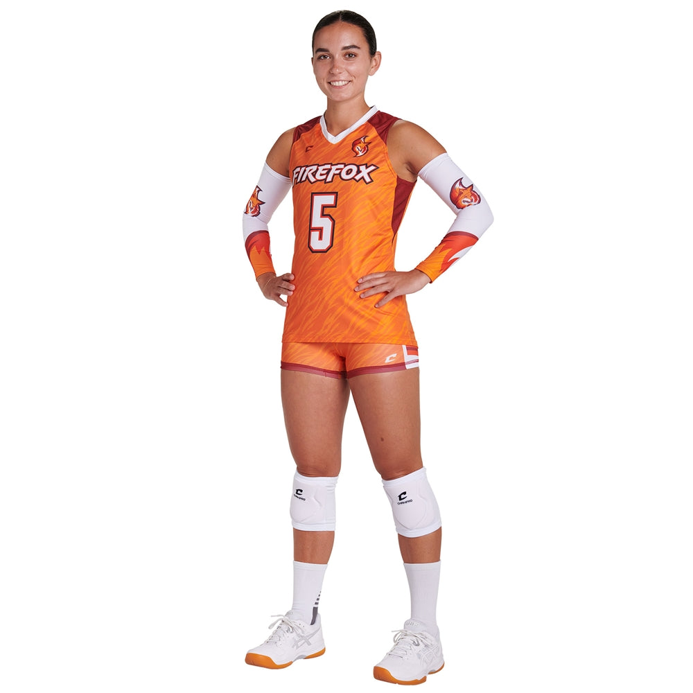 JUICE Compression Volleyball 3" Short - Court Compression - Womens - XXLarge (Full-Dye, Premium cut-and-sew Sublimation. No Limitations!)