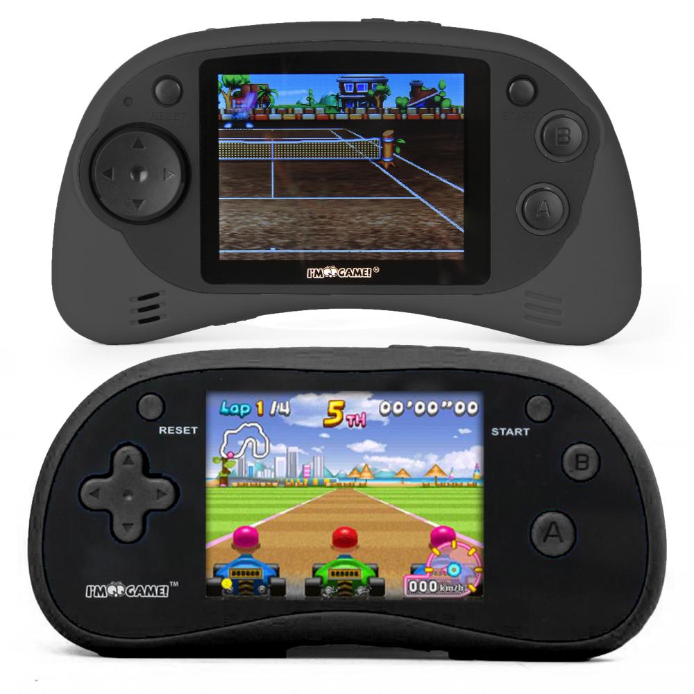 I'm Game I'm Game Handheld Game Console Bundle (GP-120 & GP-180) - Black