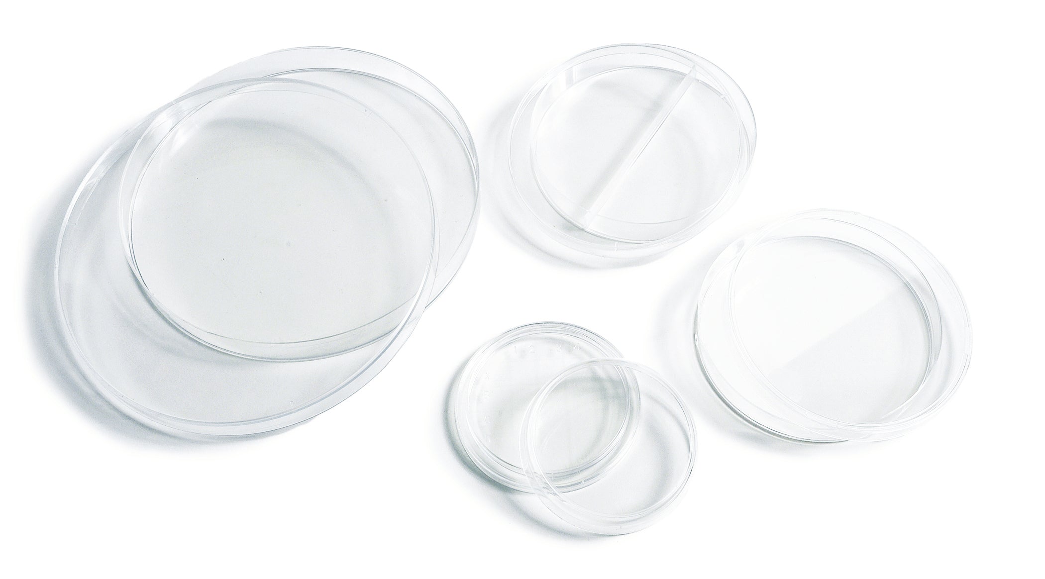 United Scientific® Petri Dishes, Polystyrene, 65mm X 15mm, comes with 10