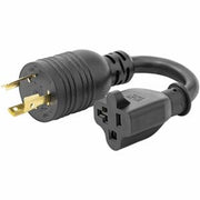 StarTech 6in (15cm) Heavy Duty Power Cord, NEMA L5-20P to NEMA 5-20R