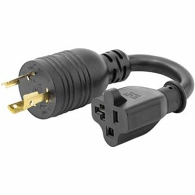 StarTech 6in (15cm) Heavy Duty Power Cord, NEMA L5-20P to NEMA 5-20R