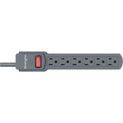 Kensington Guardian Standard 6-outlet Power Strip/Surge Protector, 4ft