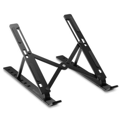 Kensington - Portable Aluminum Laptop Stand, Collapsible Adjustable Riser for Laptops up to 16" (K50406WW) - Silver