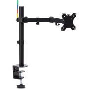 Kensington SmartFit Ergo Single Extended Monitor Arm Mounting Kit - Adjustable Arm - for Monitor - Black