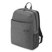Kensington Simply Portable Lite Carrying Case (Backpack) for 16' - Gray - Water Resistant, Strain Resistant - Polyester, Mesh Fabric Body -