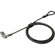 Kensington - Slim NanoSaver Combination Laptop Lock - Resettable - 4-digit - Combination Lock - Carbon Steel - for