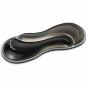 Kensington - Slim Duo Gel Wrist Rest - /Black - Strain Resistant - Mouse/Trackball - 1 - Gray