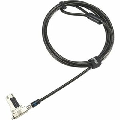 Kensington - Slim N17 2.0 Combo Laptop Lock - Resettable 4-Wheel - Carbon Steel - 5.91 Ft