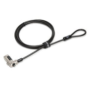 2PK Kensington Slim N17 Serialised Combination Lock Security Cable for Laptop