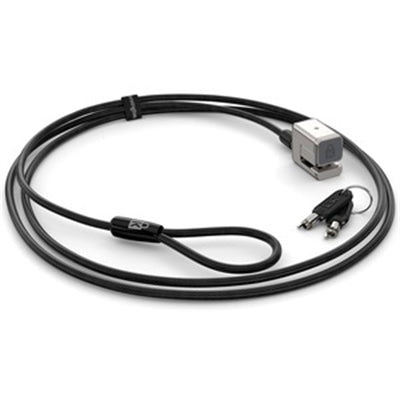 Kensington - Keyed Cable Lock Surface Pro - 5.91 Ft Cable - Keyed Lock - Black, Silver - Carbon Steel, Plastic - for