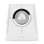 Kensington - SlimBlade Pro EQ Trackball - Optical - Cable/Wireless - Bluetooth/Radio Frequency - 2.40 GHz - Rechargeable - Wired - White