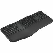 Kensington - KB680 EQ Ergo Keyboard - Wireless Bluetooth/RF - USB a - Windows/Mac - Black