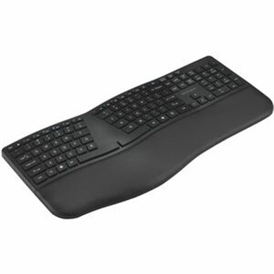 Kensington - KB680 EQ Ergo Keyboard - Wireless Bluetooth/RF - USB a - Windows/Mac - Black