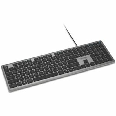 Kensington - KB515 EQ Keyboard - USB a/C - 108 Keys - Windows, MacOS, ChromeOS - Recycled Plastic - Black