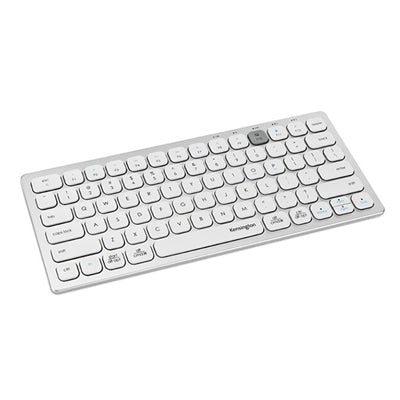 Kensington Multi-Device Dual Wireless Compact Keyboard - Silver