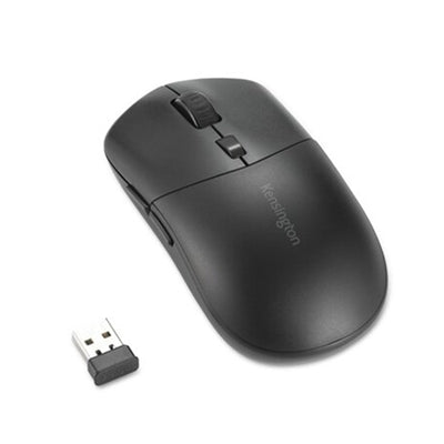 Kensington - MY430 Mouse - Optical - Wireless - Bluetooth - 2.40 GHz - Rechargeable - USB - 2400 Dpi - 6 Button(s) - 5 - Wireless - Black
