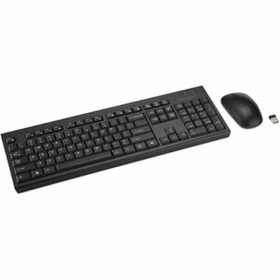 Kensington - KM270 EQ Wireless Bluetooth Keyboard & Mouse Set K75560NA - Black