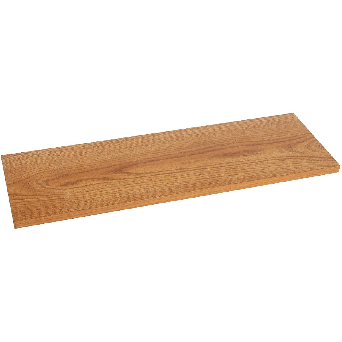 Knape & Vogt 12 In. x 24 In. Oak All-Purpose Shelf
