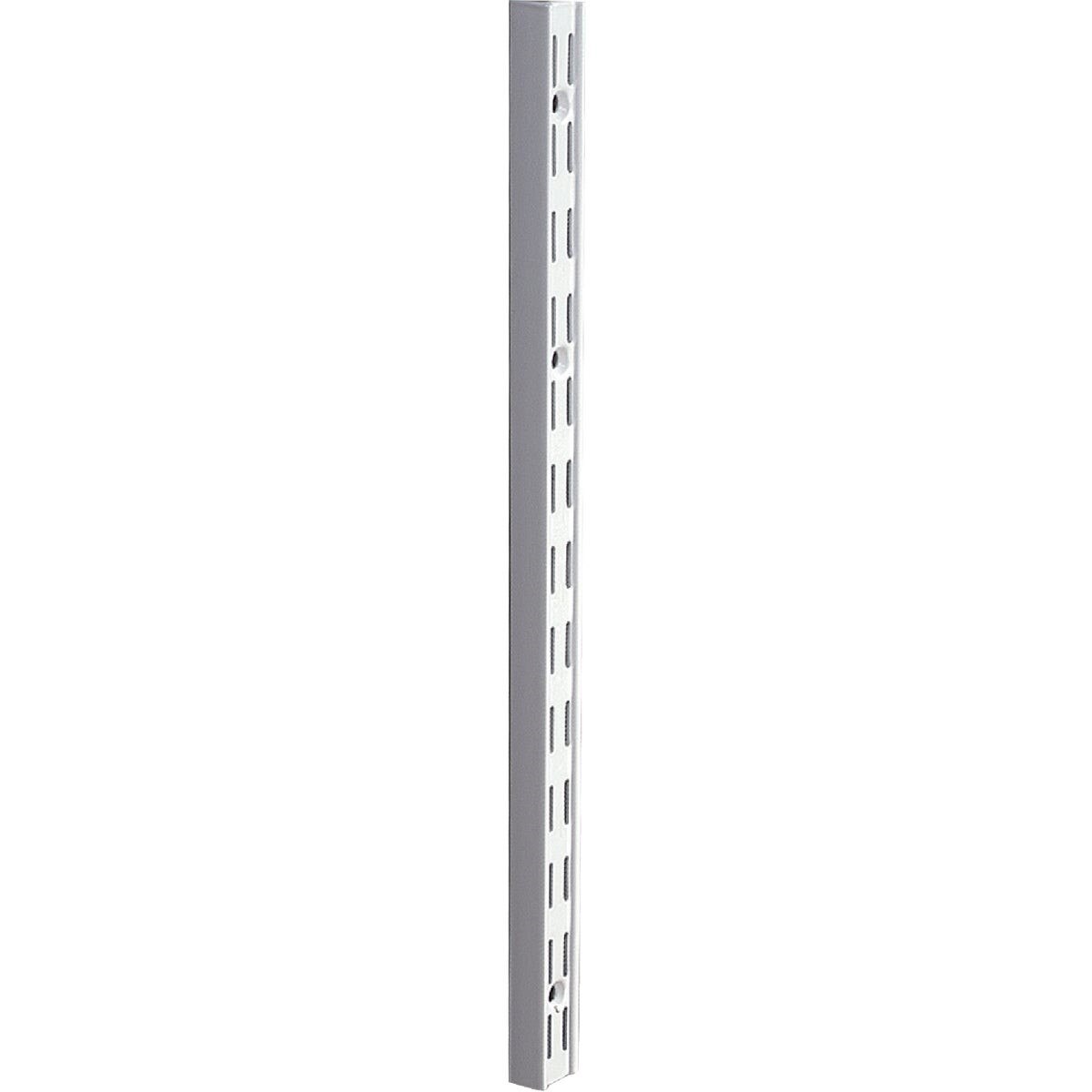 Knape & Vogt 82 Series 16-1/2 In. Titanium Steel Heavy-Duty Double-Slot Shelf Standard