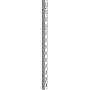 Knape & Vogt 82 Series 39 In. Titanium Steel Heavy-Duty Double-Slot Shelf Standard