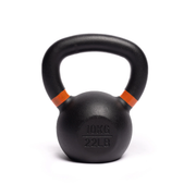 KETTLEBELL, TORQUE CAST IRON - 10 KG/22 LB