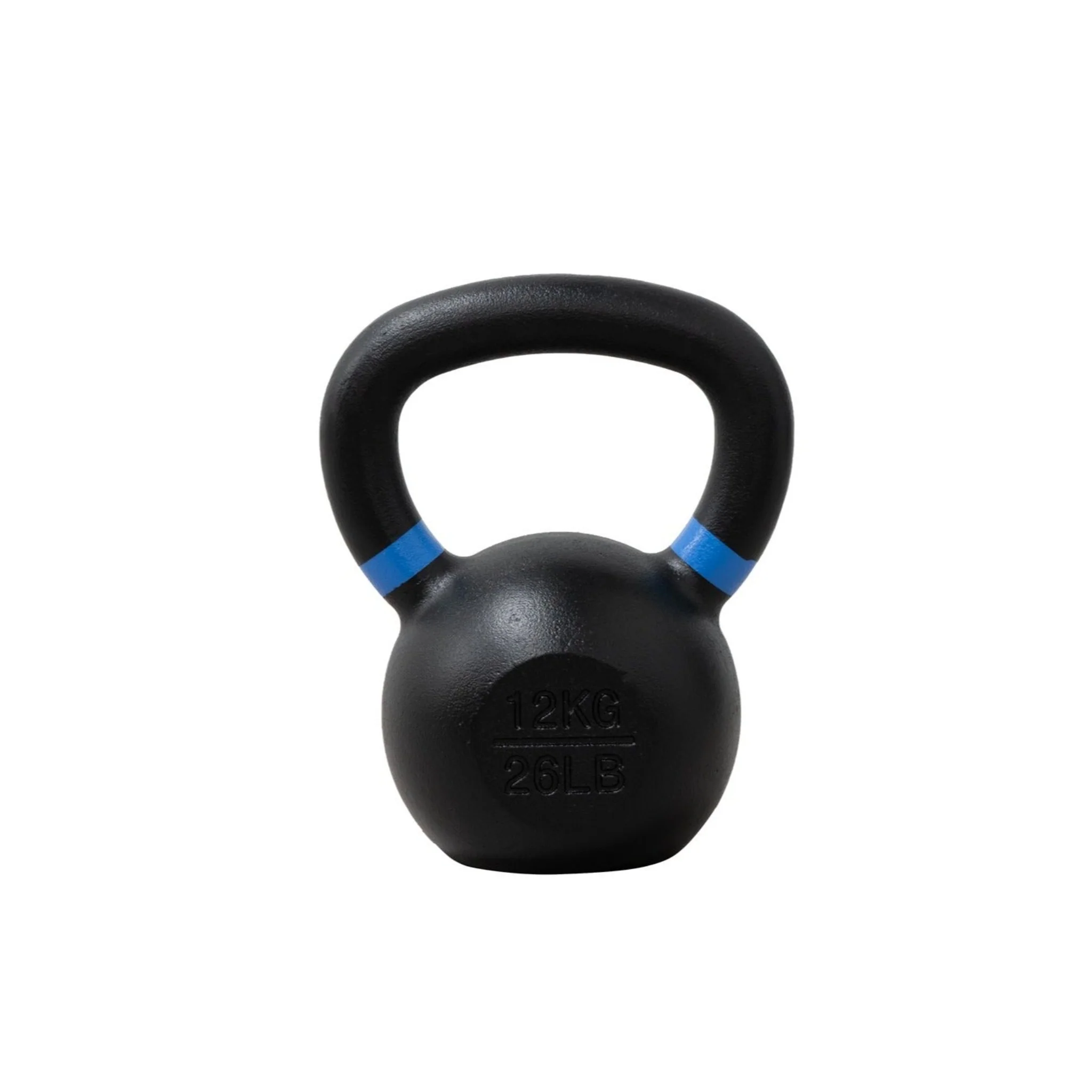 KETTLEBELL, TORQUE CAST IRON - 12 KG/26.4 LB
