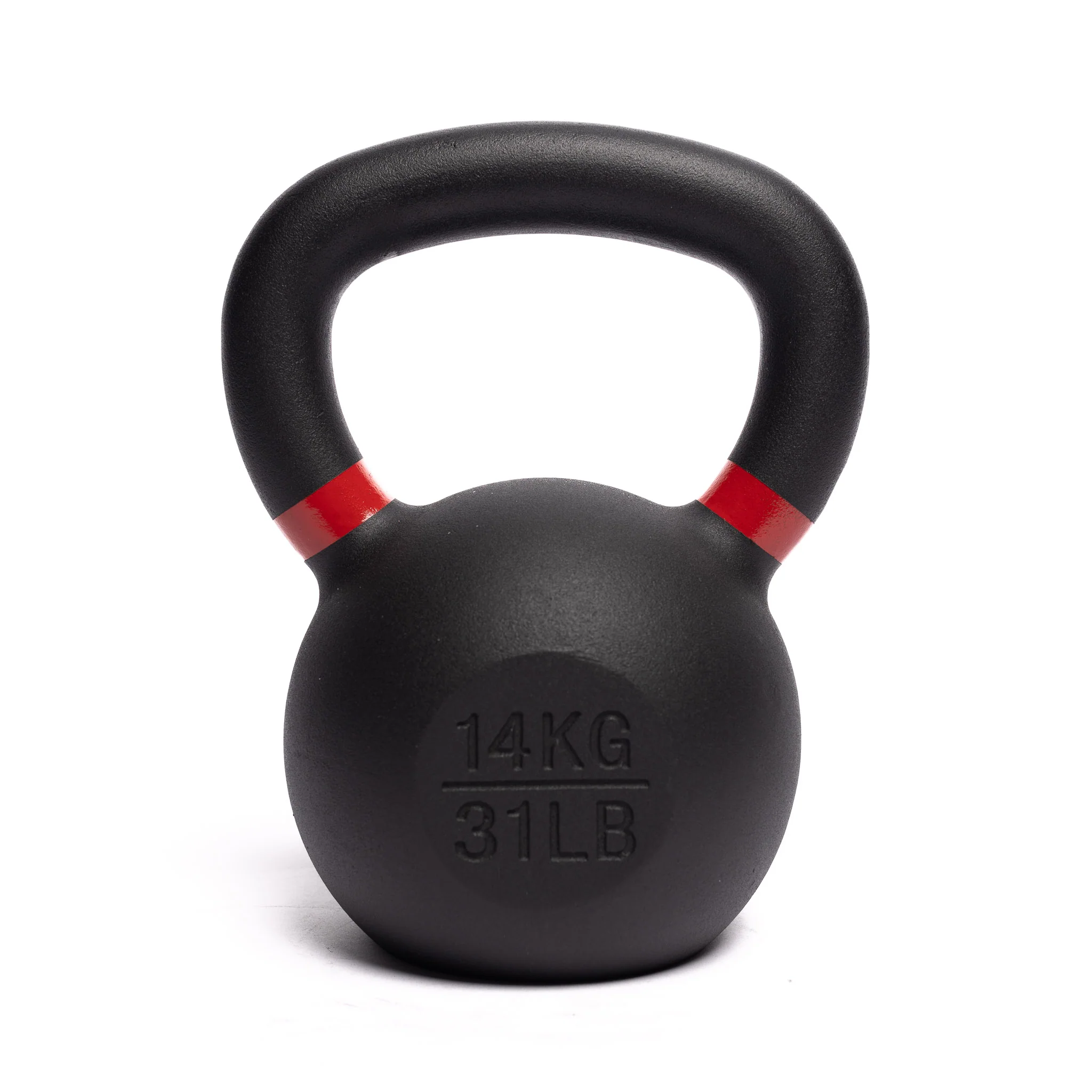 KETTLEBELL, TORQUE CAST IRON - 14KG/31 LB