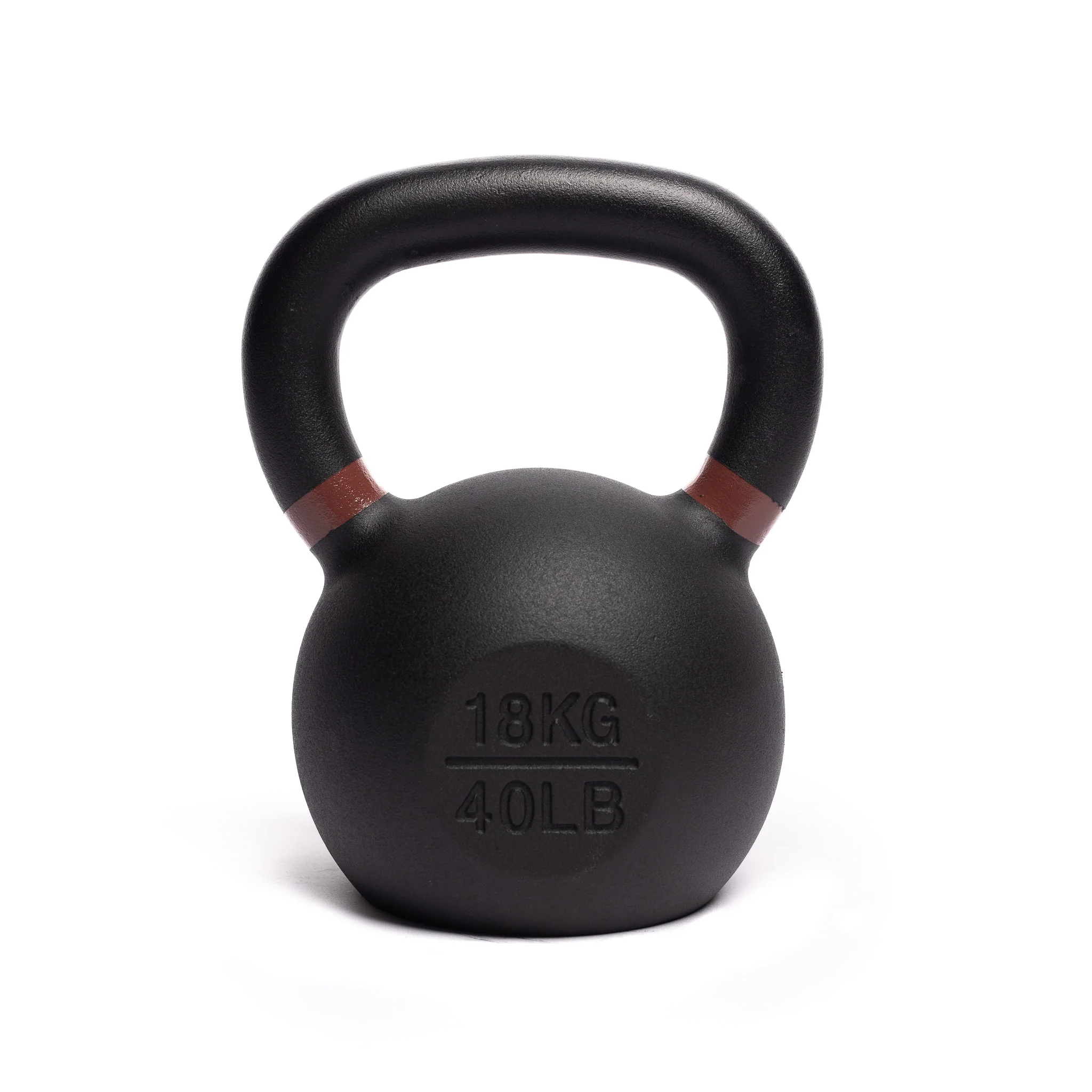 KETTLEBELL, TORQUE CAST IRON - 18KG/40LB