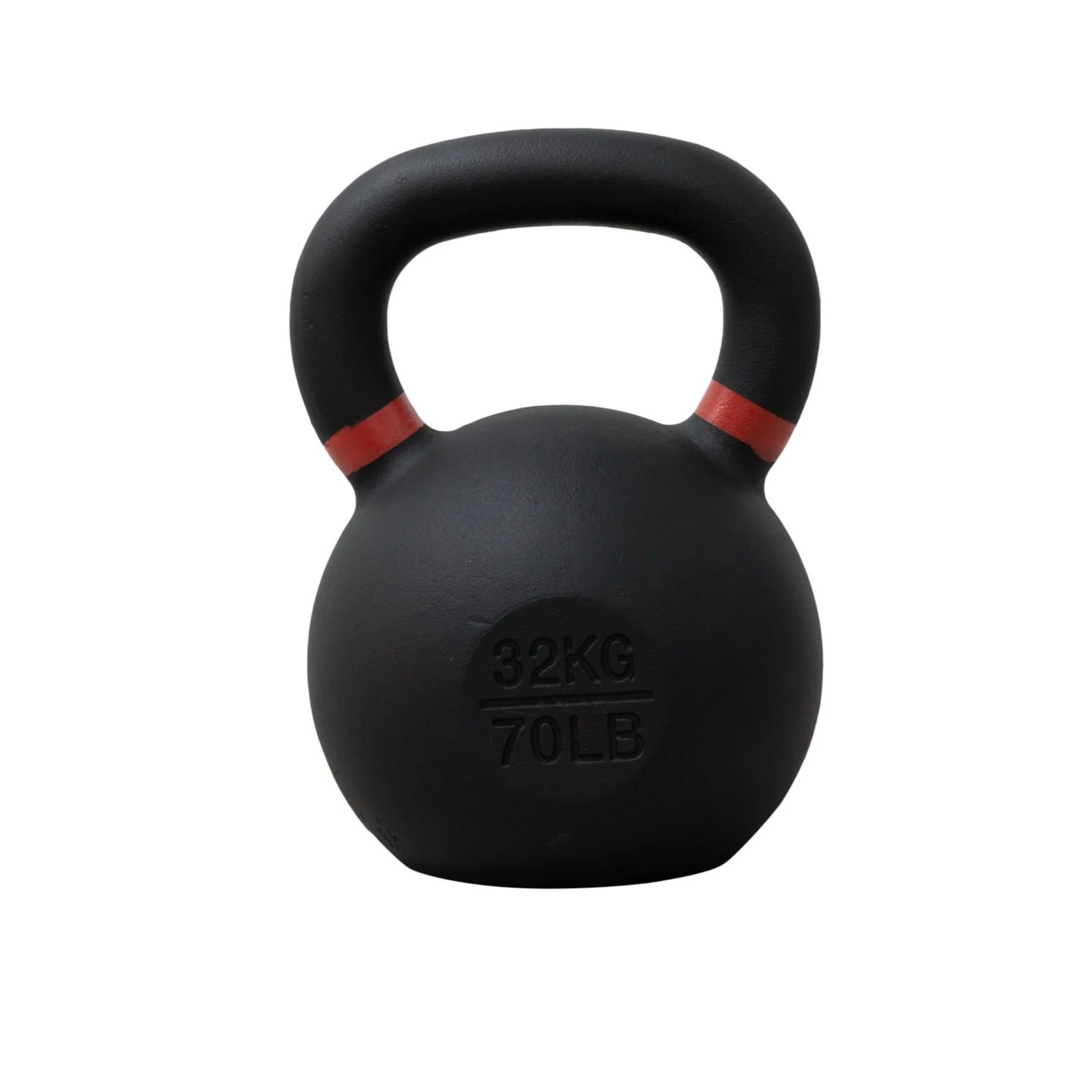 KETTLEBELL, TORQUE CAST IRON - 32 KG/70.5 LB