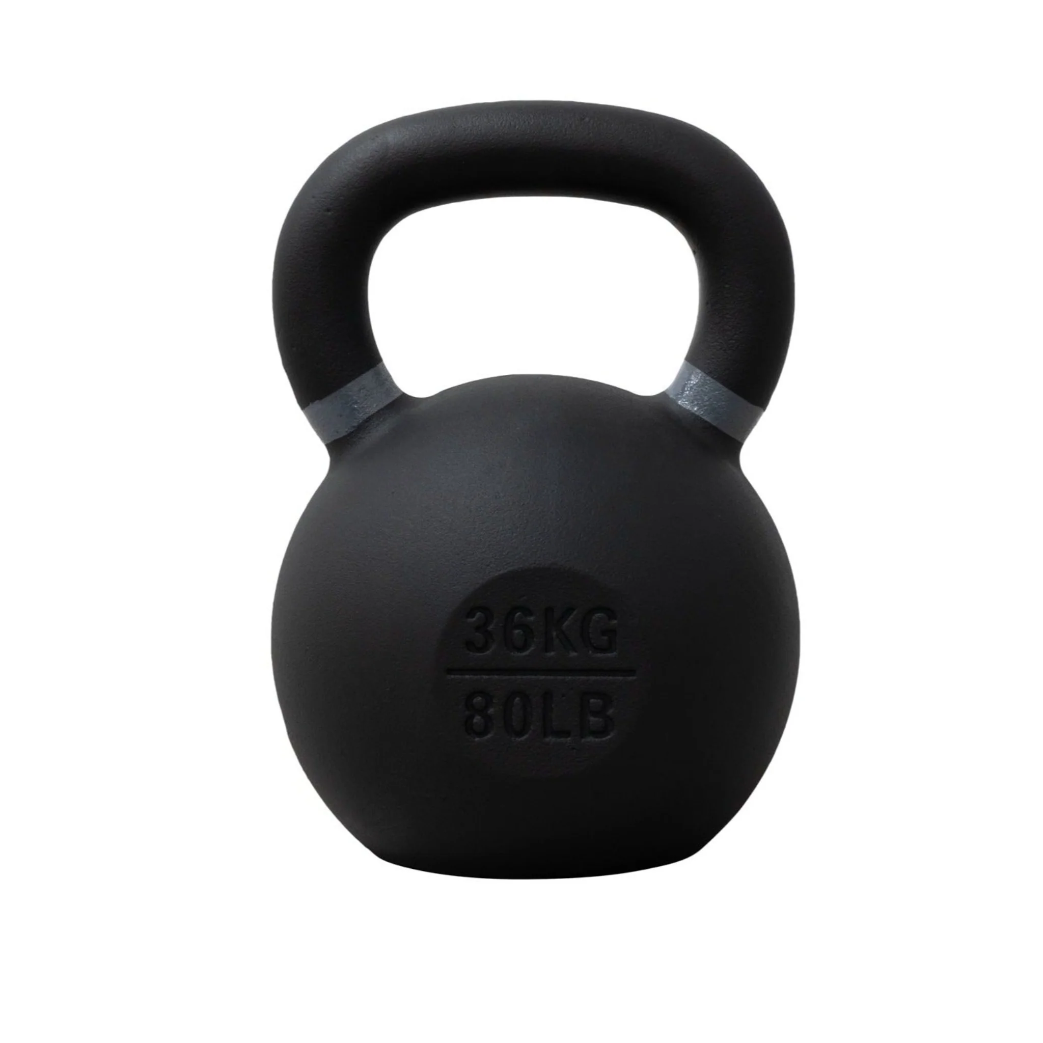 KETTLEBELL, TORQUE CAST IRON - 36 KG/79.4 LB