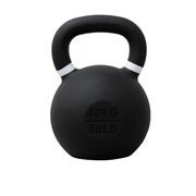 KETTLEBELL, TORQUE CAST IRON - 40 KG/88 LB