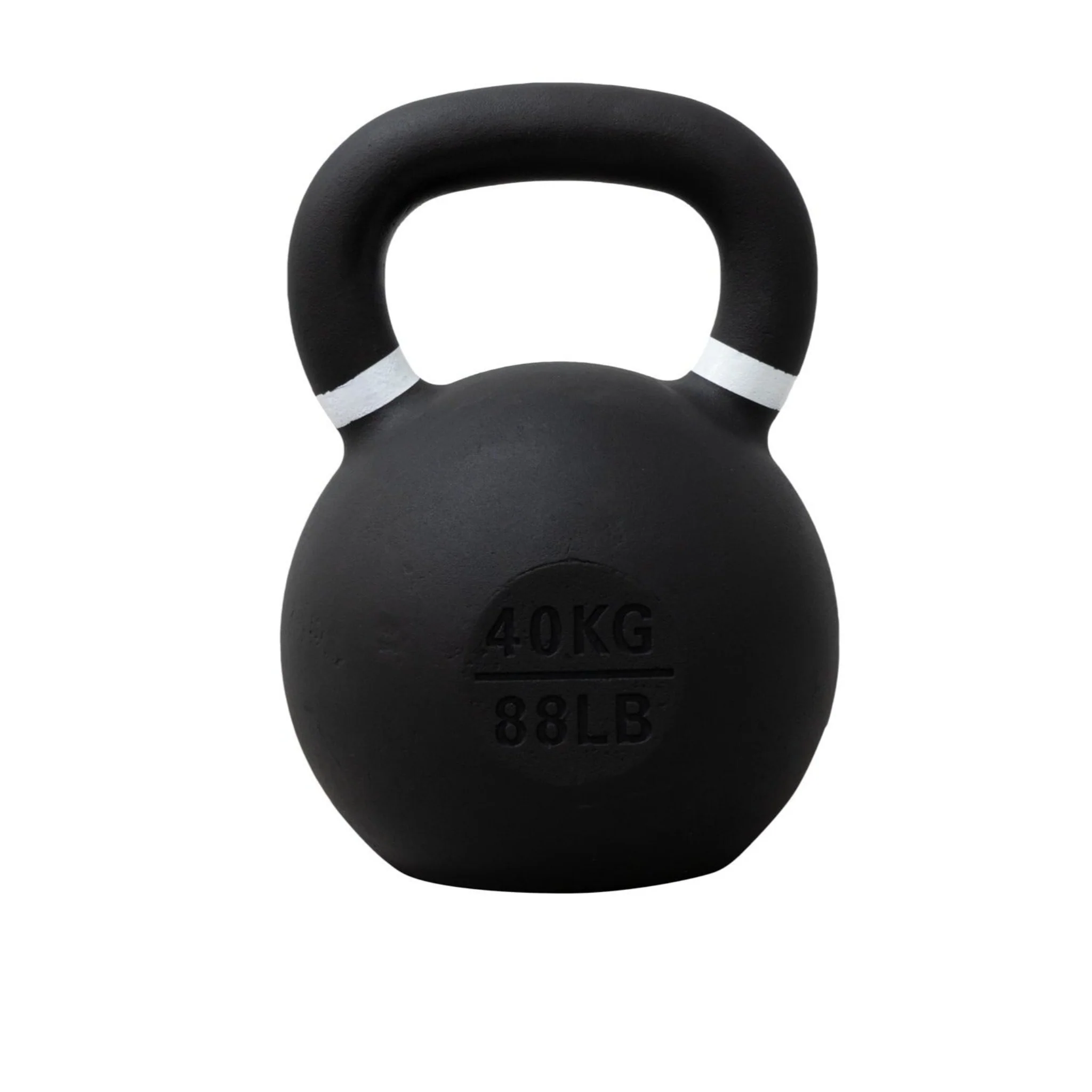 KETTLEBELL, TORQUE CAST IRON - 40 KG/88 LB