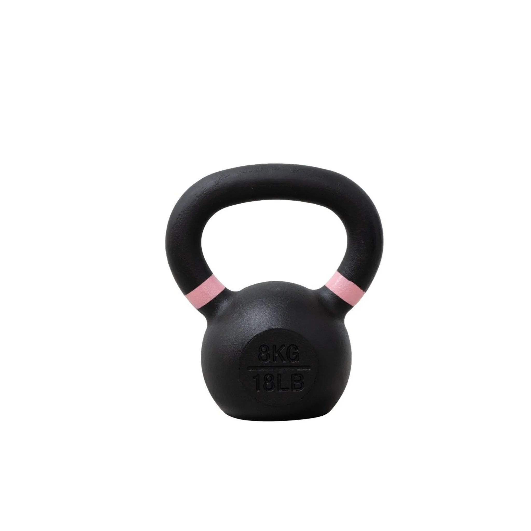 KETTLEBELL, TORQUE CAST IRON - 8 KG/17.6 LB