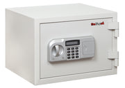 1-Hour Fire-Resistant safe with one tray (White)