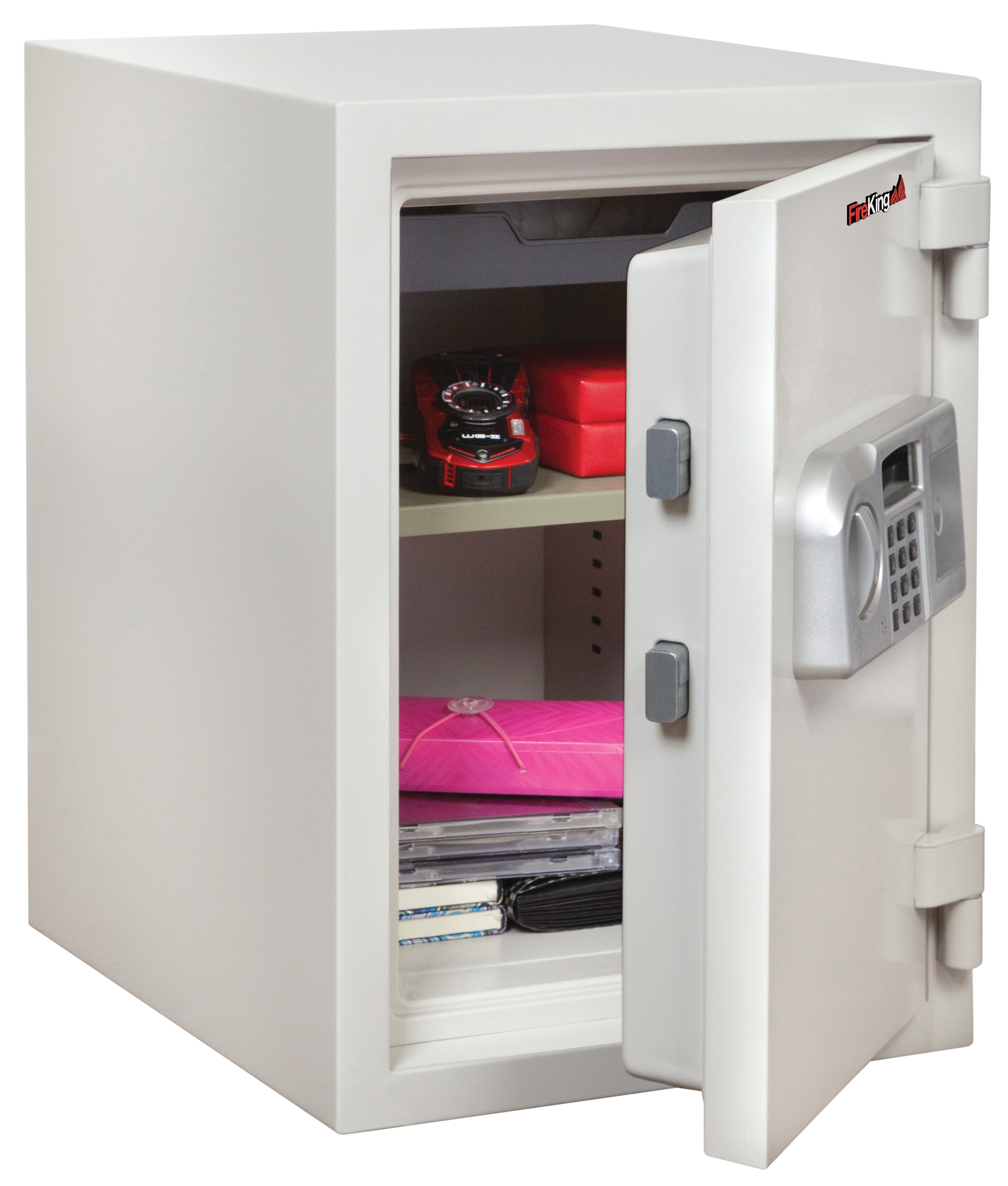 1-Hour Fire-Resistant safe (White)